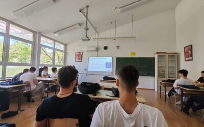Završno predavanje o participaciji mladih; moduli u 2.A razredu